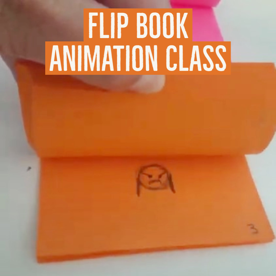 Flip Book Animation Class for Kids